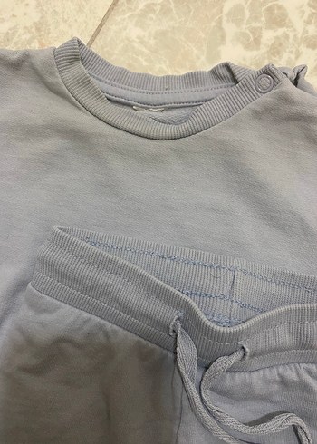 Erkek Bebek Uzun Kollu 5 adet Takım 1-2M - Görsel 6