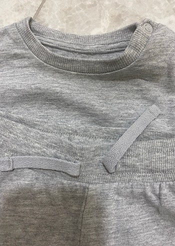 Erkek Bebek Uzun Kollu 5 adet Takım 1-2M - Görsel 8