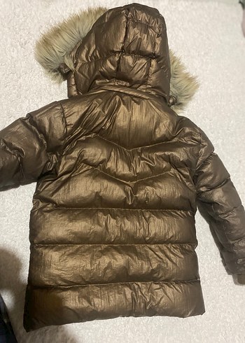 Panço Kahverengi Kürklü çocuk Kışlık Mont - Görsel 5