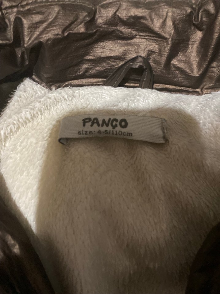 Panço Kahverengi Kürklü çocuk Kışlık Mont - Görsel 4