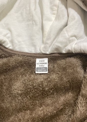 Kapüşonlu Erkek Çocuk Kahverengi Kürklü Mont - Görsel 3