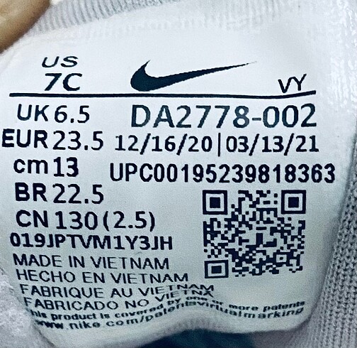 Nike 23.5 numara - Görsel 5