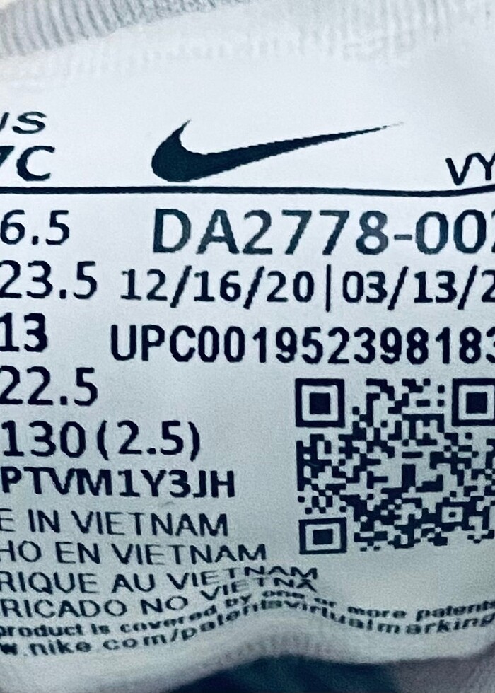 Nike 23.5 numara - Görsel 5