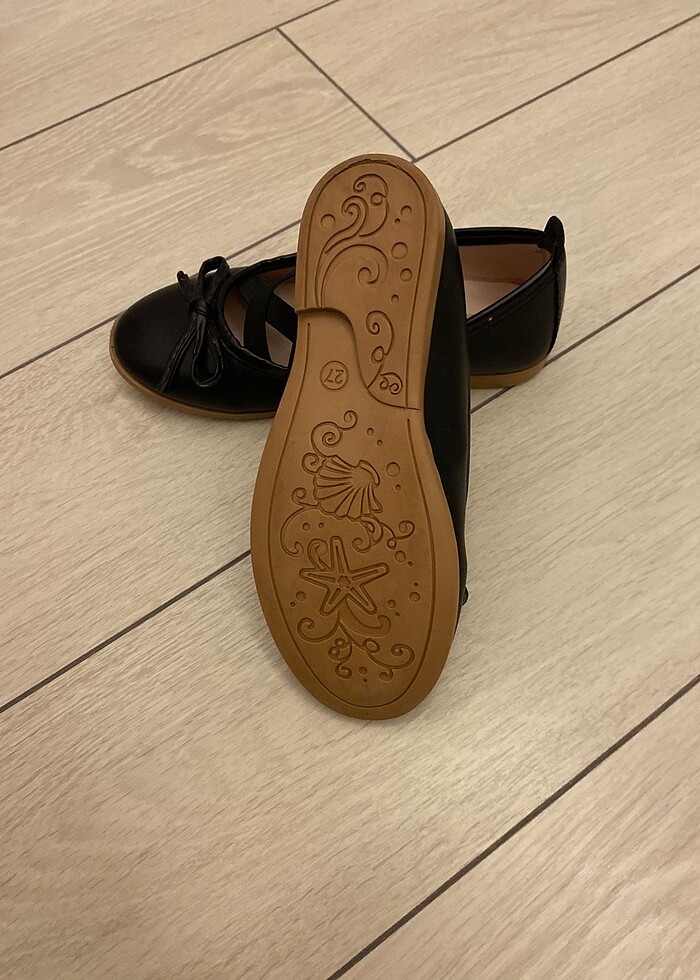 Kız çocuk topuk detaylı yeni - Görsel 3