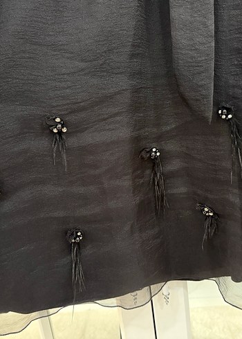 Siyah Uzun Kollu Boğazlı Mini Tunik - Görsel 17