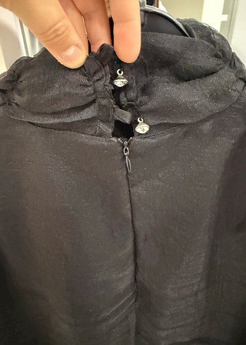 Siyah Uzun Kollu Boğazlı Mini Tunik - Görsel 16