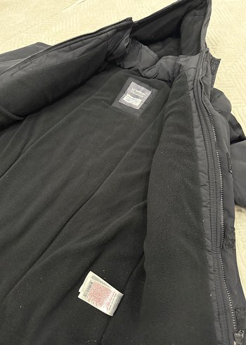 Erkek Çocuk Siyah Fermuarlı Street Wear Mont - Görsel 3