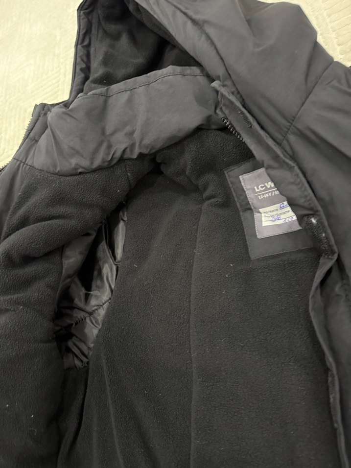 Erkek Çocuk Siyah Fermuarlı Street Wear Mont - Görsel 4