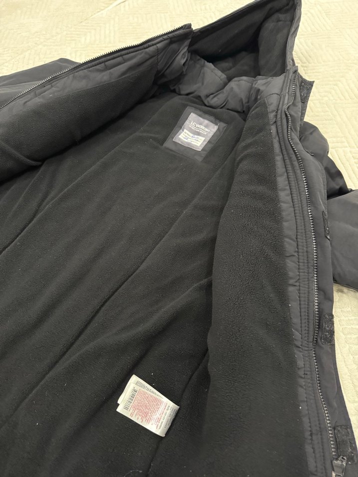 Erkek Çocuk Siyah Fermuarlı Street Wear Mont - Görsel 3