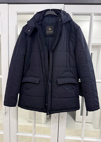 Siyah Erkek Kapitone Mont - Görsel 2