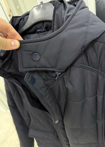 Siyah Erkek Kapitone Mont - Görsel 9