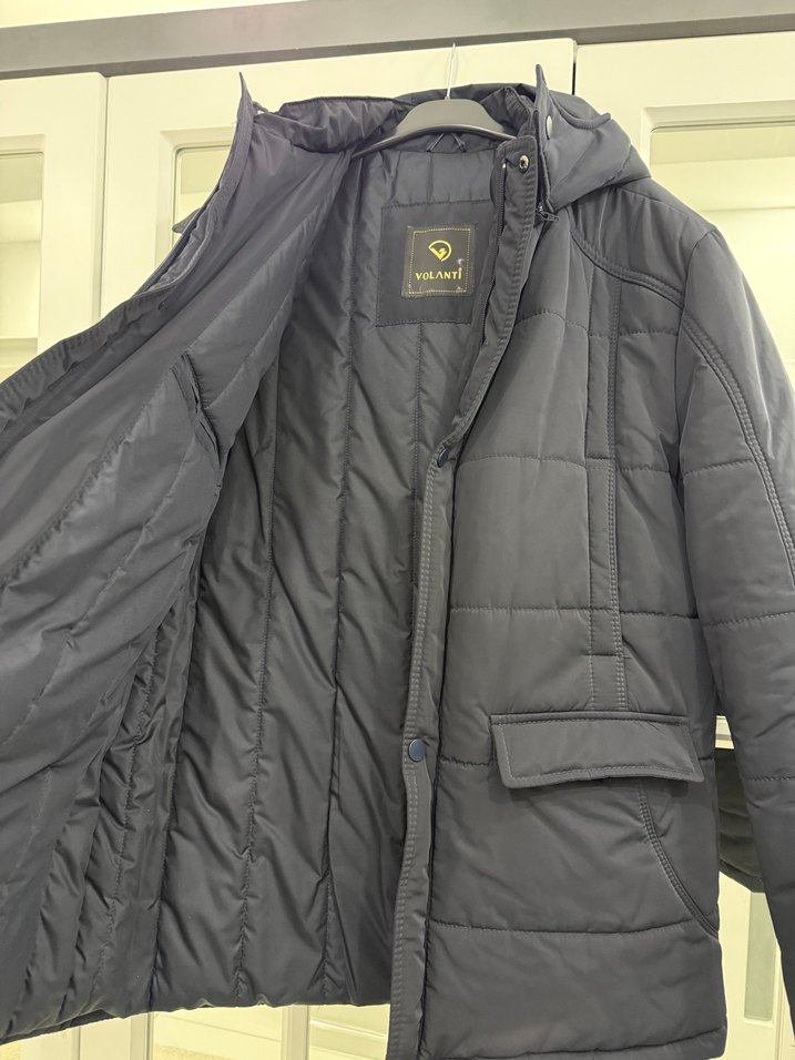 Siyah Erkek Kapitone Mont - Görsel 3