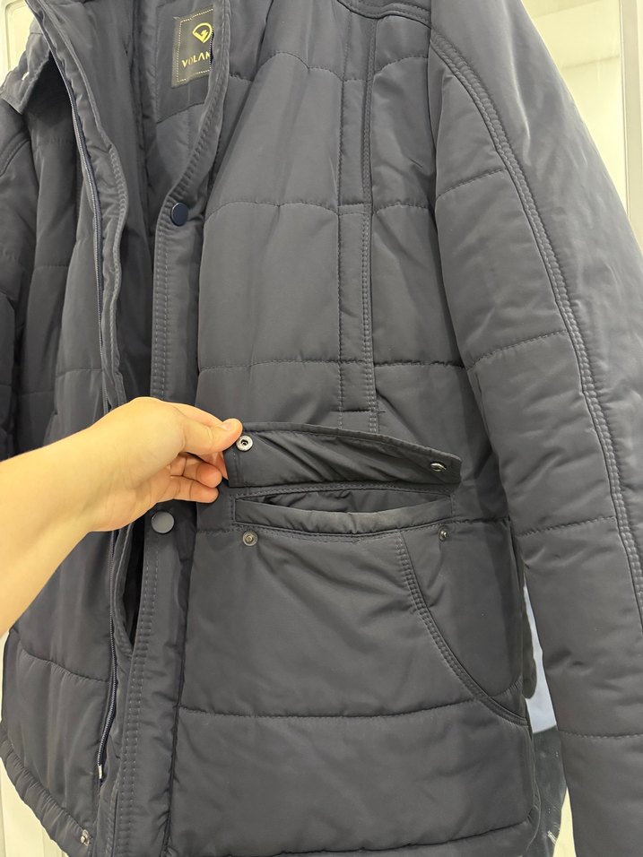 Siyah Erkek Kapitone Mont - Görsel 4