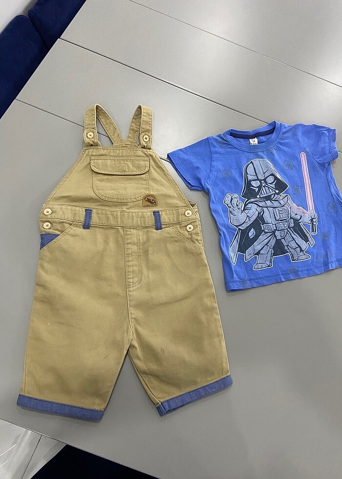 Lc Waikiki erkek çocuk salopet takımı - Görsel 5