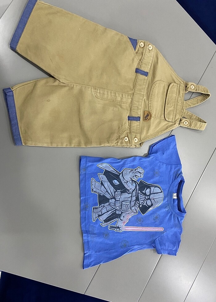 Lc Waikiki erkek çocuk salopet takımı - Görsel 3