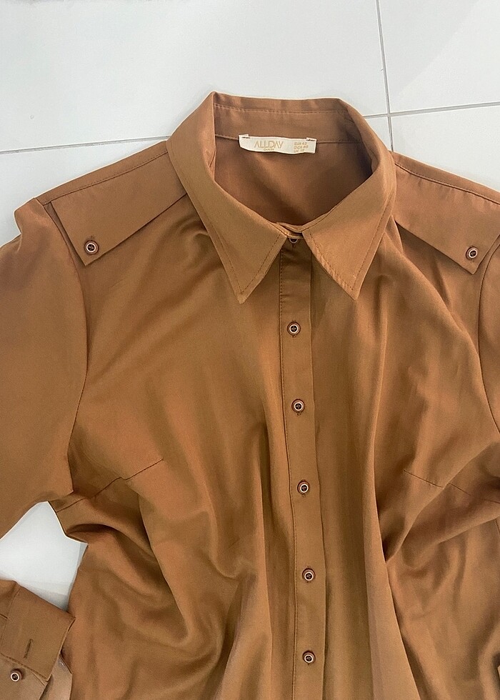 Allday marka bayan gömlek tunik - Görsel 2