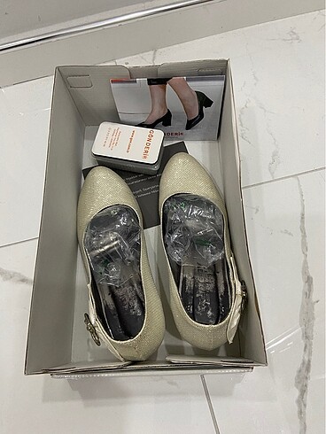 Bayan klasik topuklu ayakkabı - Görsel 7