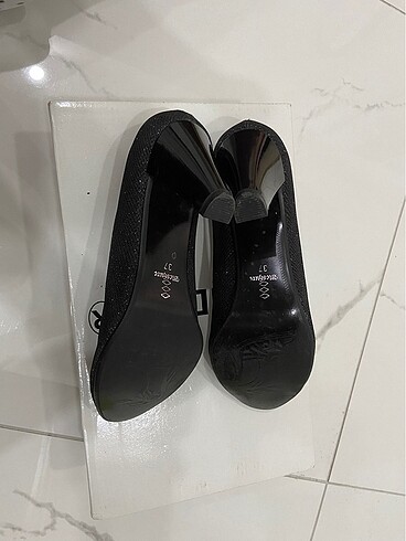 Bayan klasik topuklu ayakkabı - Görsel 6