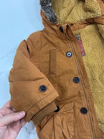 Erkek çocuk  kanvas (keten yani)mont - Görsel 6