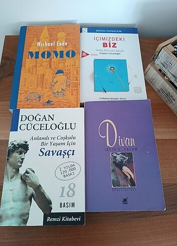  4 adet kitap