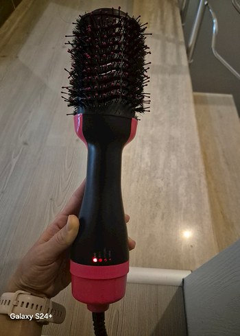 Pembe Saç Şekillendirici Fırça - Görsel 4