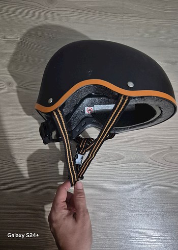 Siyah Baskılı bisiklet, paten kaskı - Görsel 7