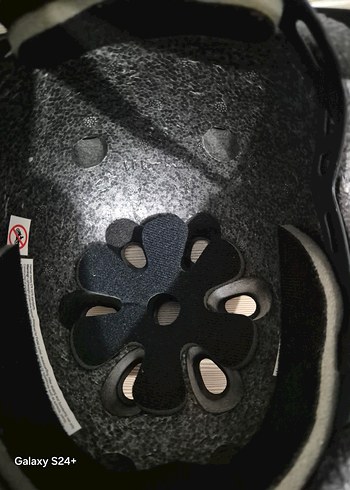 Siyah Baskılı bisiklet, paten kaskı - Görsel 12