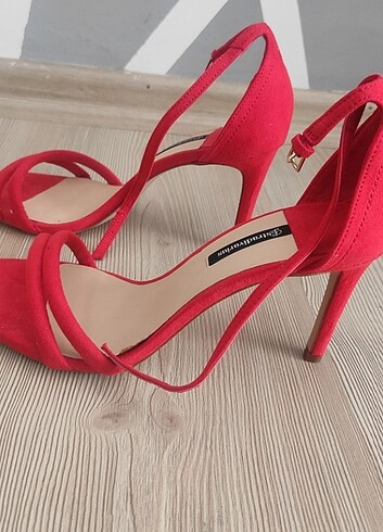 İnce topuklu ayakkabı Stradivarius  - Görsel 8