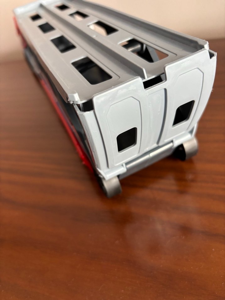 Gri Oyuncak Araba Taşıyıcı - Görsel 3