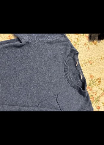 Erkek çocukMavi Triko kazak - Görsel 3