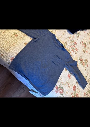 Erkek çocukMavi Triko kazak - Görsel 2