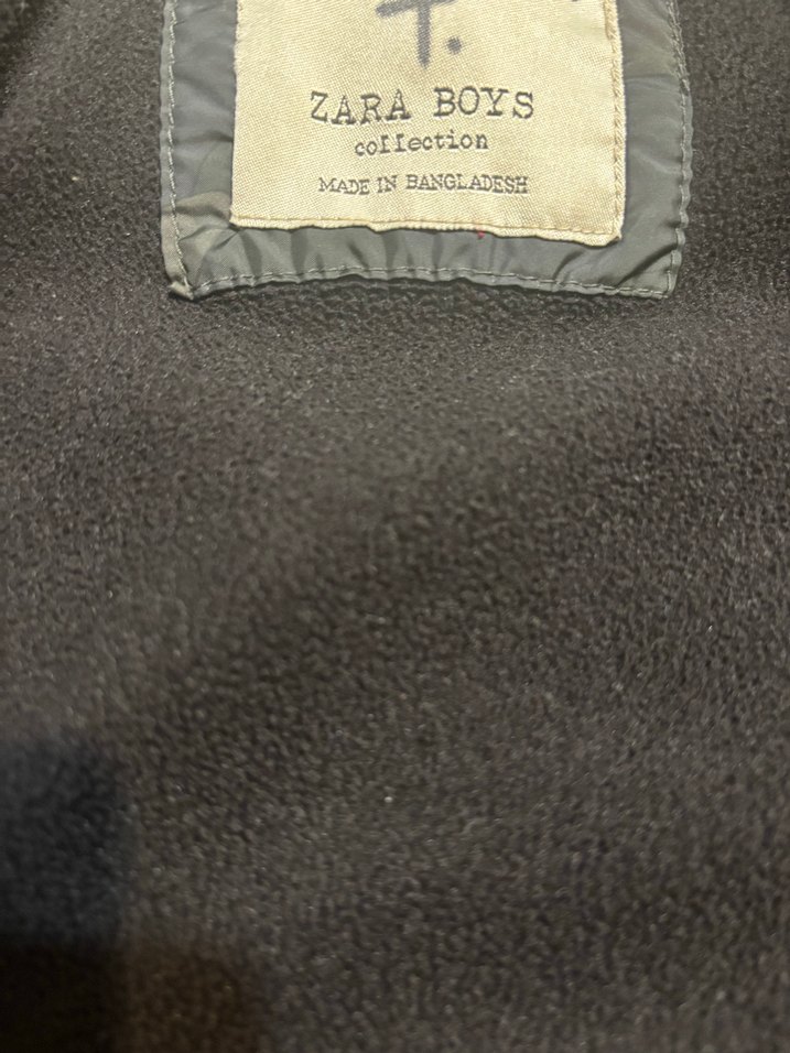 Erkek Çocuk Kamuflaj Desenli Kapüşonlu Mont - Görsel 2