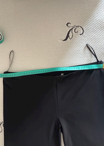 Siyah Rahat Kesim Kadın Kumaş Pantolon - Görsel 2