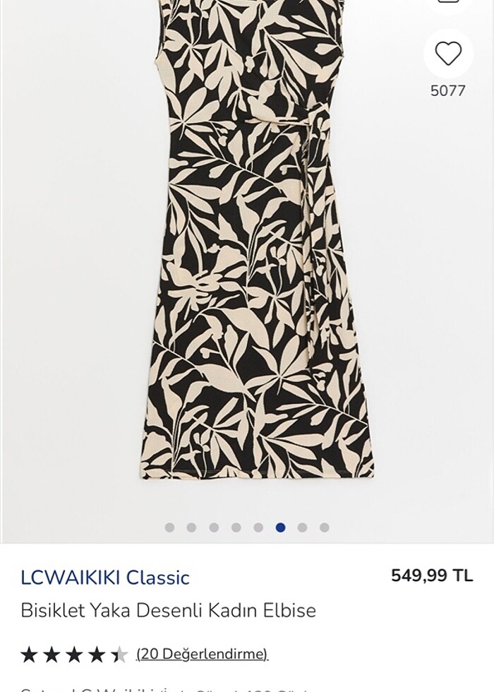 Lcw hiç giyilmemiş elbise - Görsel 2