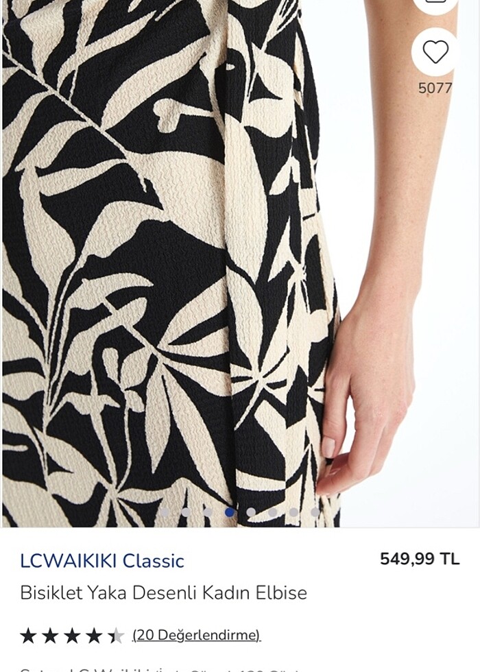 Lcw hiç giyilmemiş elbise - Görsel 3