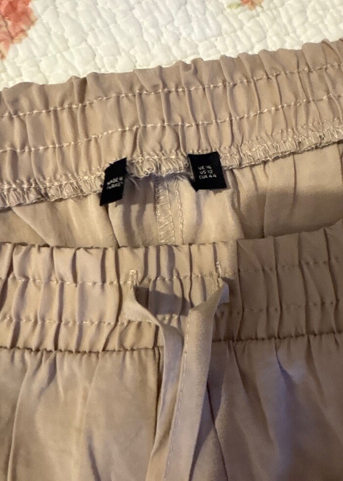 Tiril tiril kumaş pantolon - Görsel 2