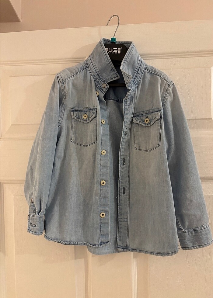 H&M erkek çocuk kot gömlek - Görsel 3