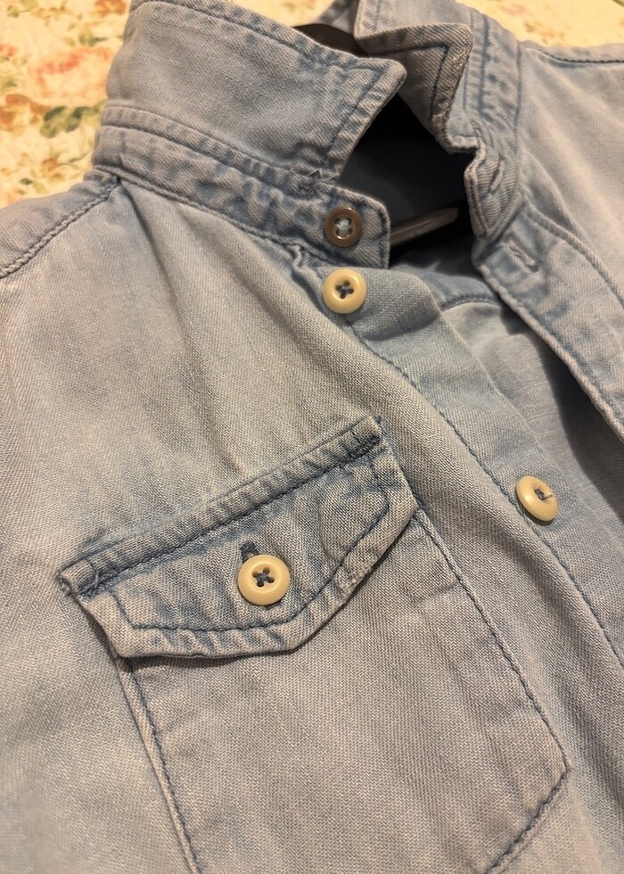 H&M erkek çocuk kot gömlek - Görsel 4