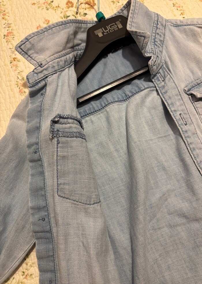 H&M erkek çocuk kot gömlek - Görsel 5