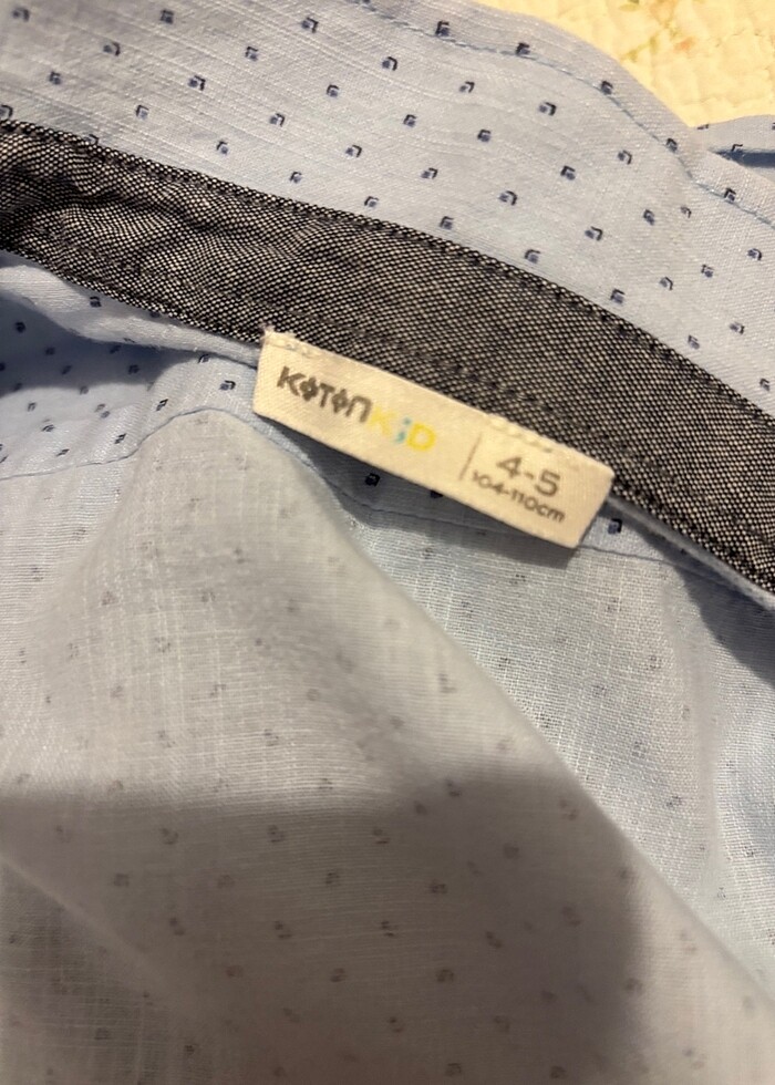 Koton kids pamuklu gömlek - Görsel 3