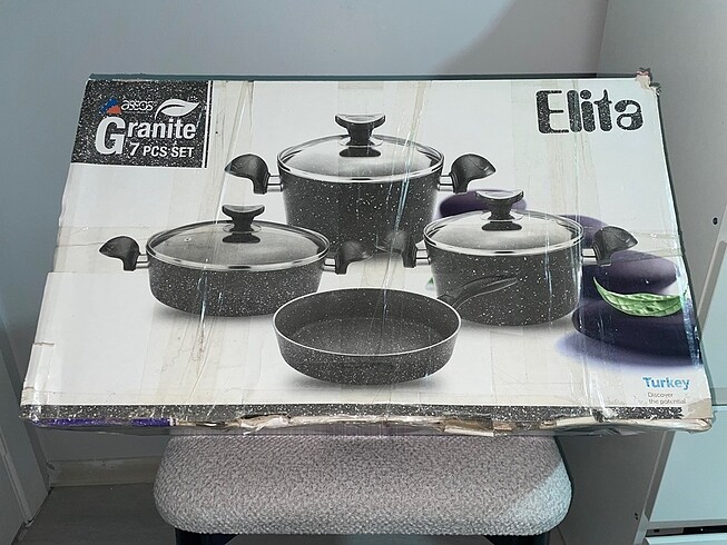 Granit tencere seti