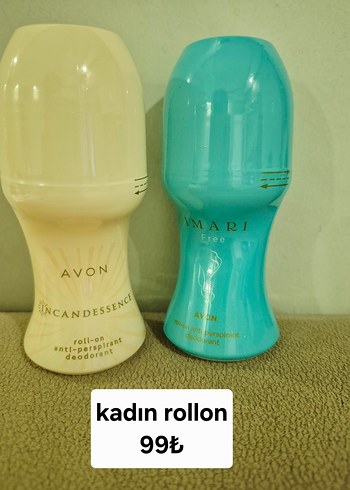 Avon Kadın Roll-On Deodorant 2'li Set