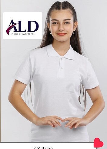 Polo yaka t-shirt unisex  - Görsel 2