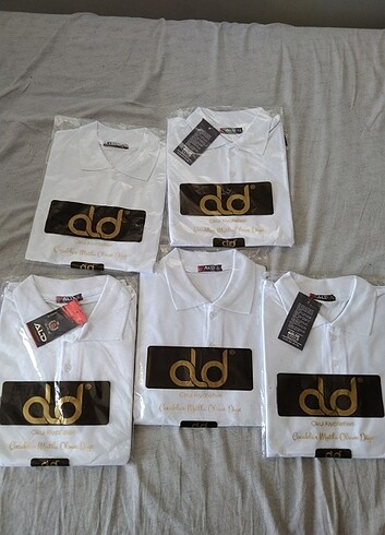 Polo yaka t-shirt unisex  - Görsel 4