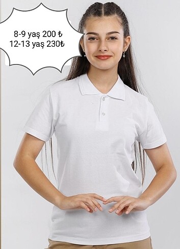 Polo yaka t-shirt unisex  - Görsel 5