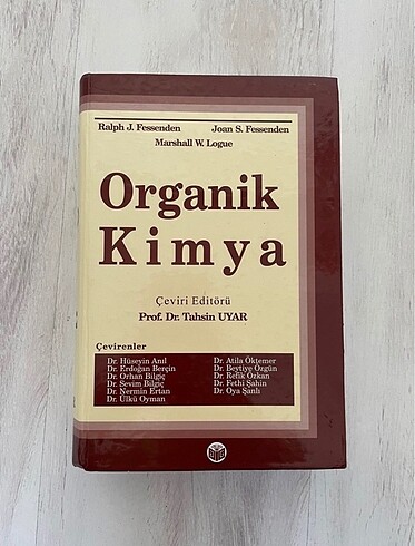 Organik kimya kitabı