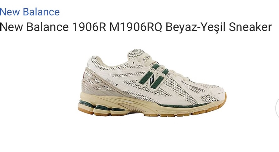 New Balance 1906R White Green