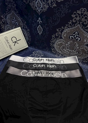 Calvin Klein Erkek Siyah Baskılı Boxer