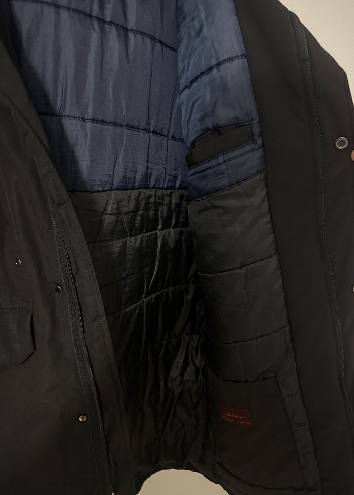 Zara Man İçi Kapitone Kışlık Mont - Görsel 2