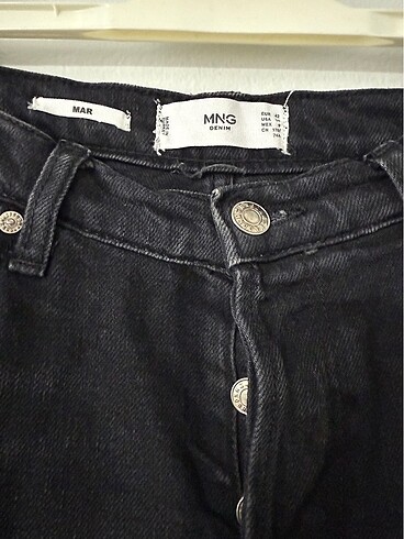 Mango Antrasit Jean - Görsel 2